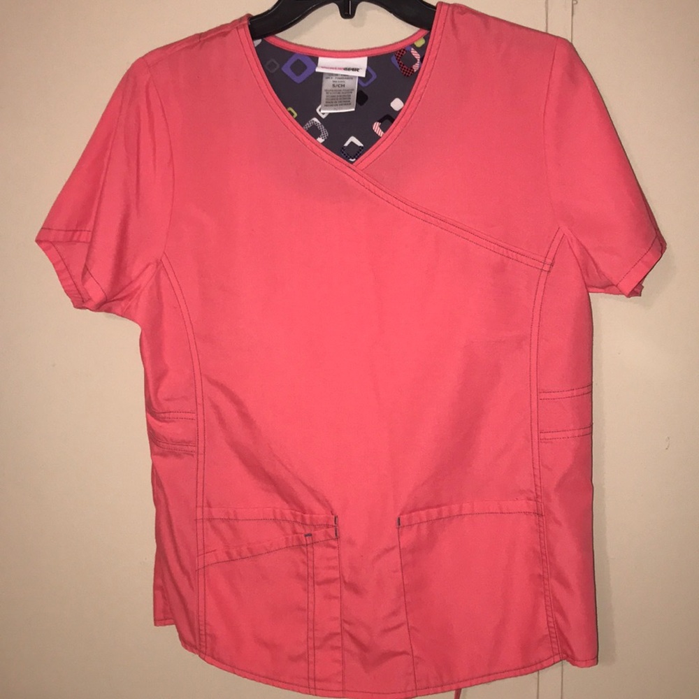 Salmon color - scrubs